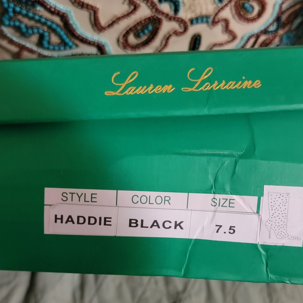 Lauren Lorraine Black Haddie Shoes